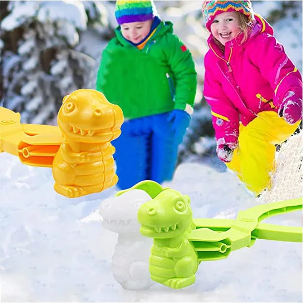 KTX-235027 Outdoor Snowball Maker Toy for Kids - Winter Fun Clip Mold - Age 2 and Up