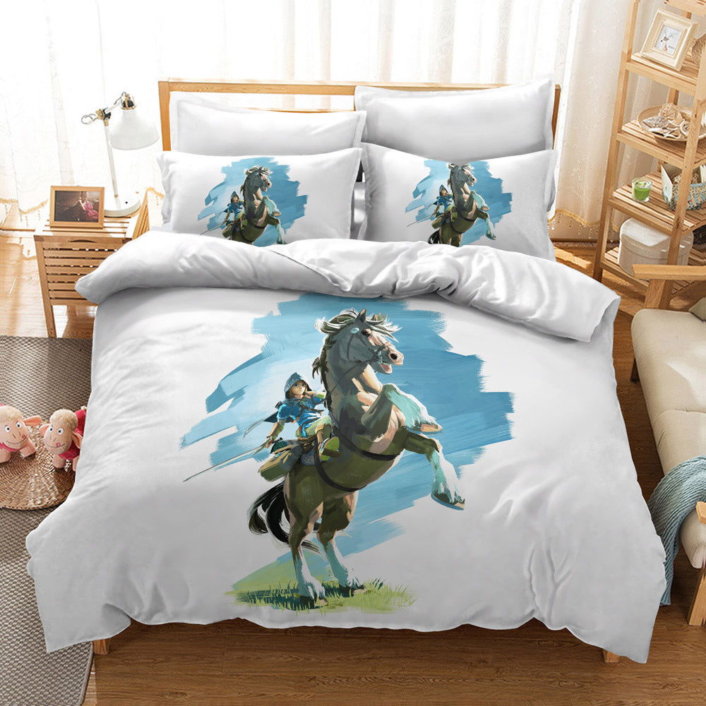 KTX-235091 Zelda Themed Bedding Set in 2 or 3 Piece Options, Multiple Sizes Available