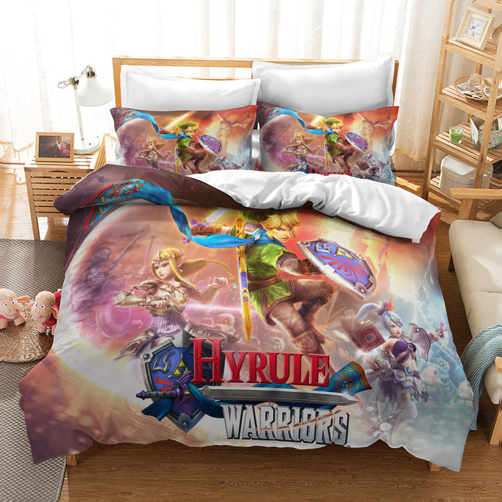 KTX-235091 Zelda Themed Bedding Set in 2 or 3 Piece Options, Multiple Sizes Available