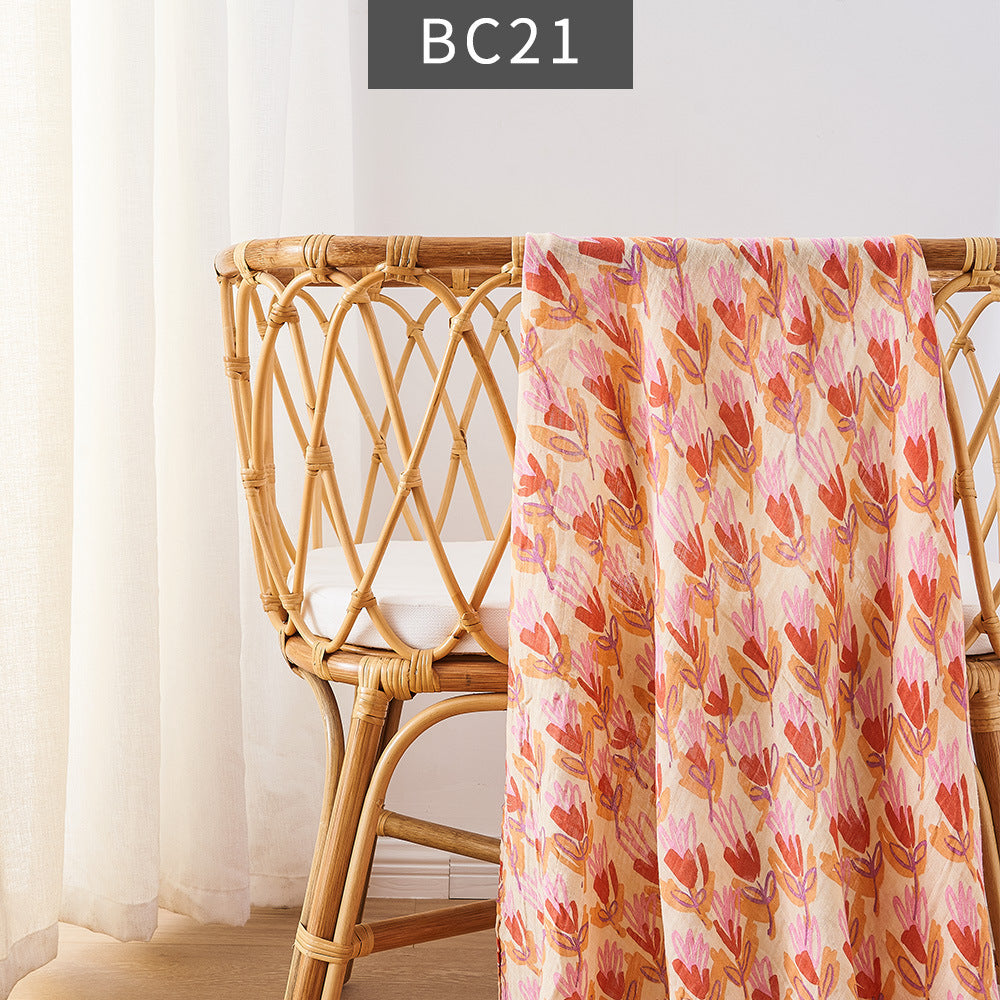 KTX-235347 Bamboo Cotton Newborn Baby Blanket and Bath Towel - Soft, Lightweight, Animal and Cartoon Patterns