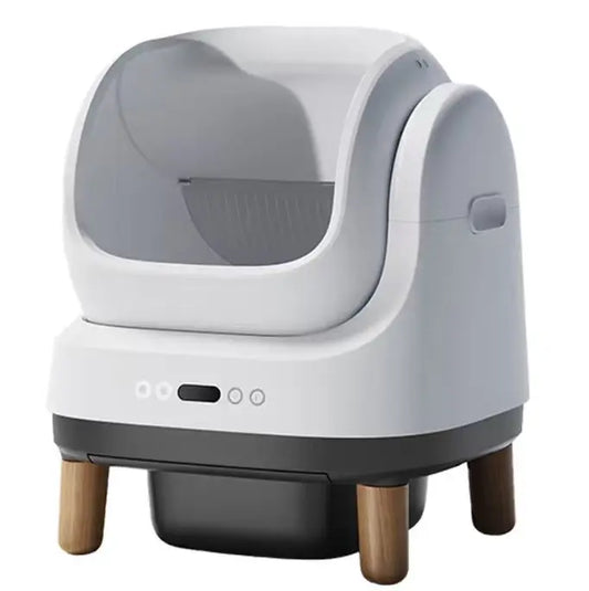 KTX-236371 Automatic Self-Cleaning Cat Litter Box with 60L Capacity and Deodorizing Features
