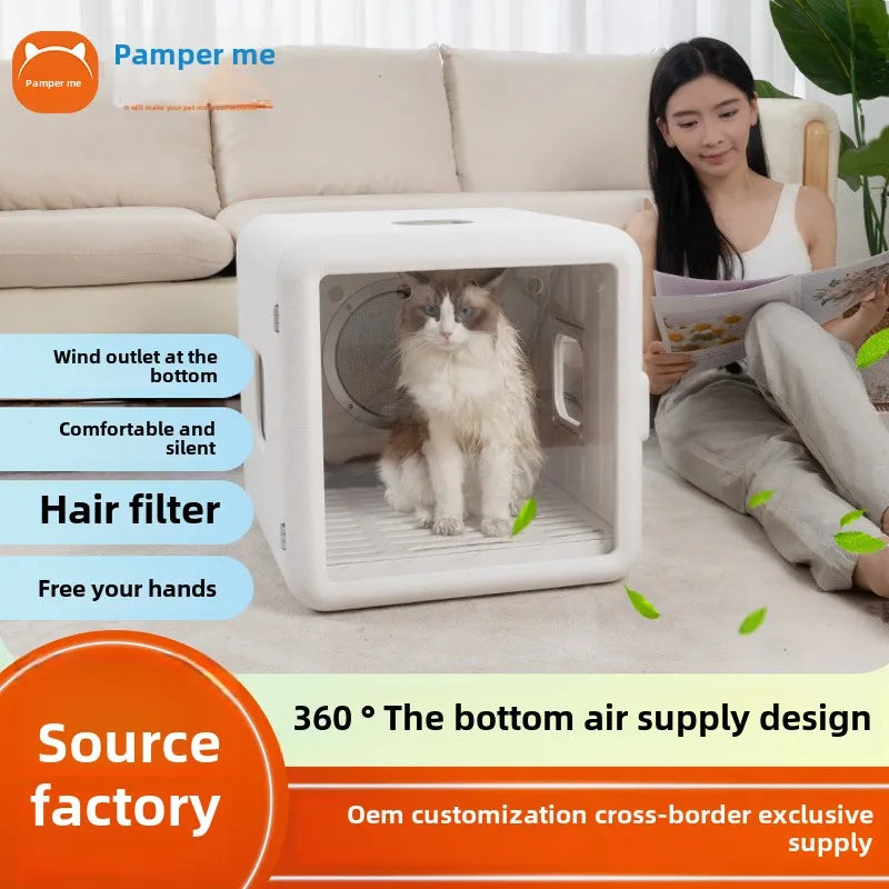 KTX-237331 Plastic Pet Hair Drying Tool for Cats and Dogs – Electric Grooming Dryer with Eco-Friendly Design