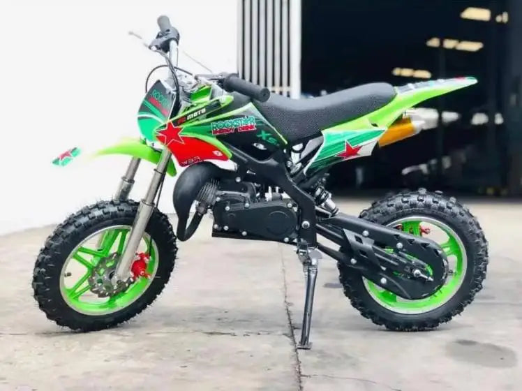 KTX-238803 50cc 2-Stroke Mini Dirt Bike with 10 Inch Tires and Pull Start for Ages 6-12