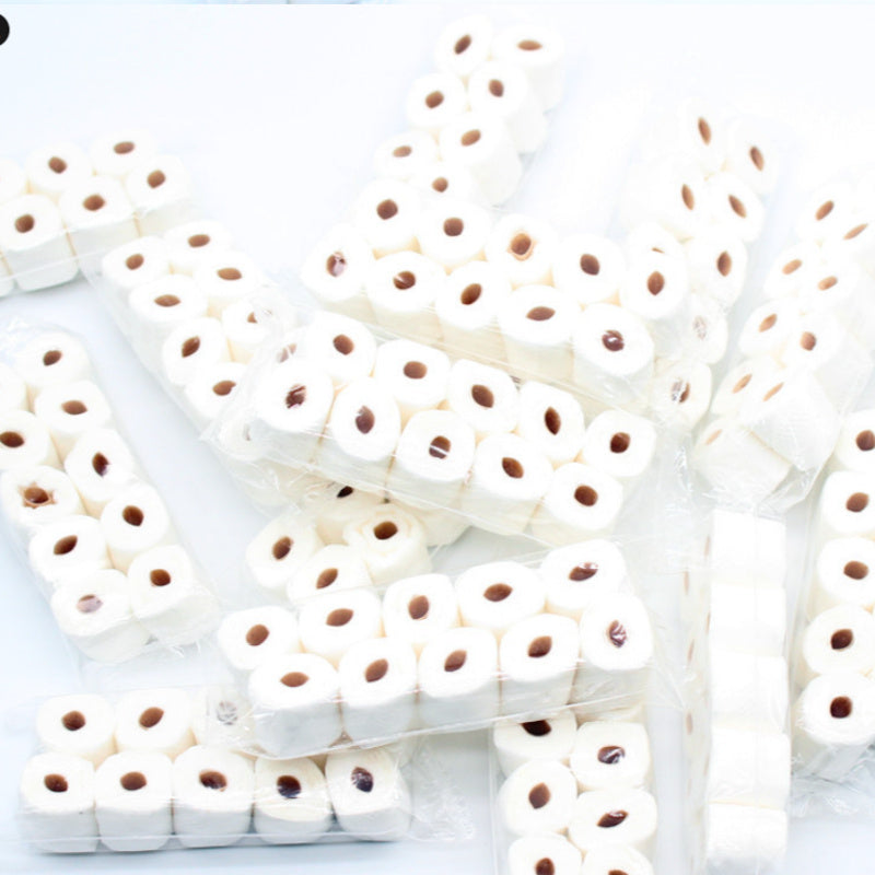 KTX-239059 Simulated Tissue Roll for Play: Paper Model for Kids, 30x15x80mm