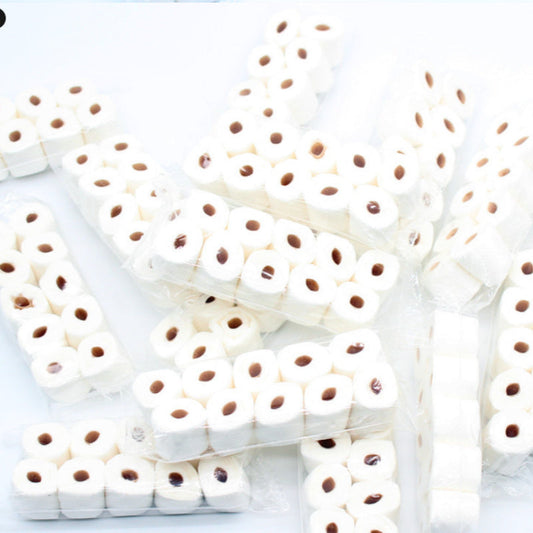 KTX-239059 Simulated Tissue Roll for Play: Paper Model for Kids, 30x15x80mm