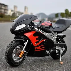 KTX-239955 49cc Adult Mini Gasoline Scooter with Disc Brakes and Chain Drive - Max Speed 60km/h