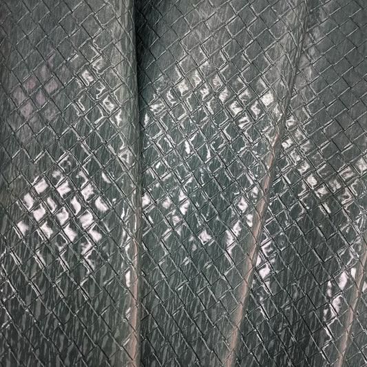 KTX-240211 Pearlescent Braided PU Leather - 0.9mm Thickness, 137cm Wide for Shoes, Furniture, and More