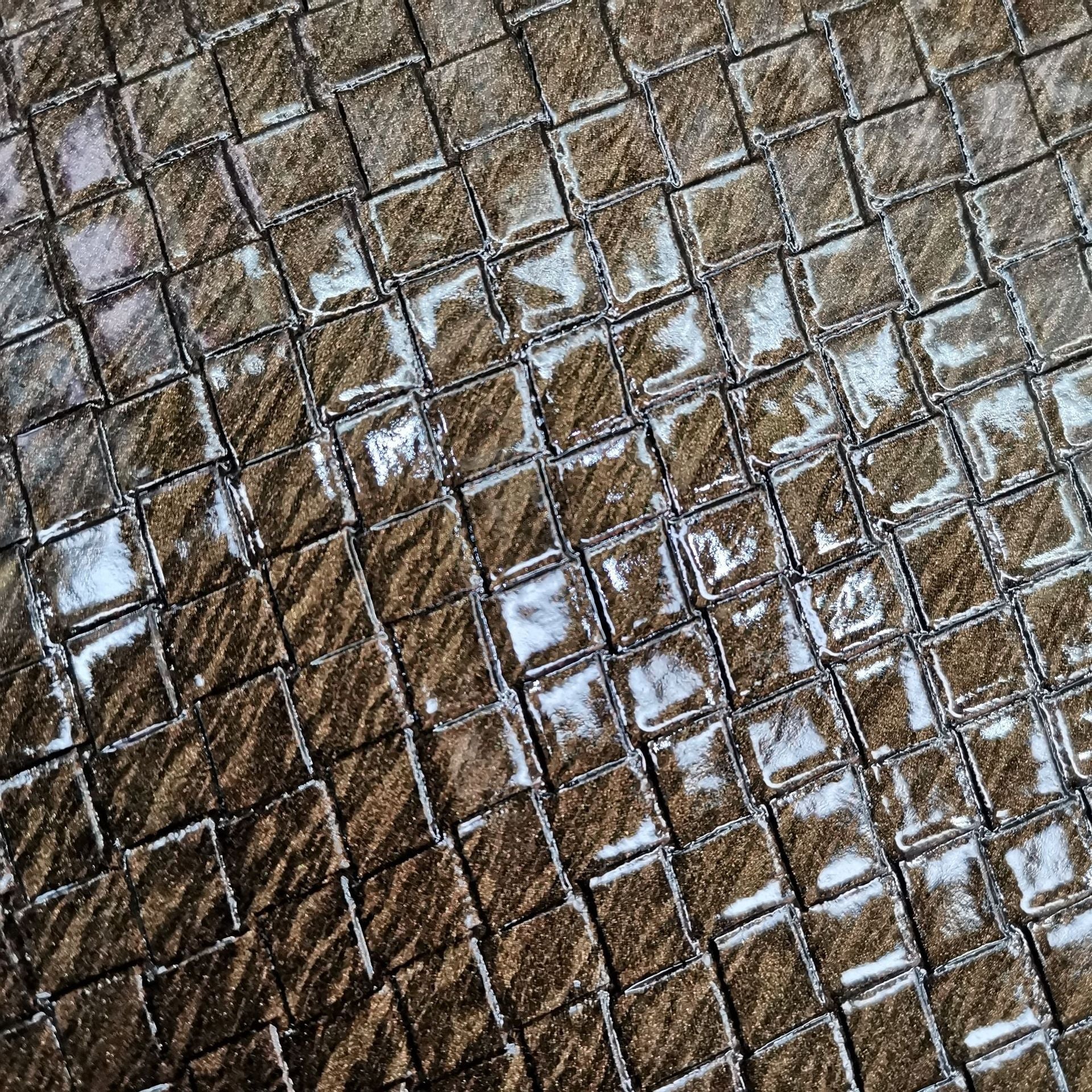 KTX-240211 Pearlescent Braided PU Leather - 0.9mm Thickness, 137cm Wide for Shoes, Furniture, and More