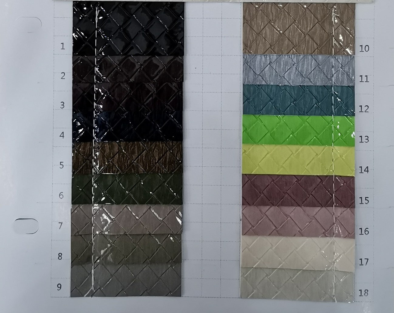 KTX-240211 Pearlescent Braided PU Leather - 0.9mm Thickness, 137cm Wide for Shoes, Furniture, and More