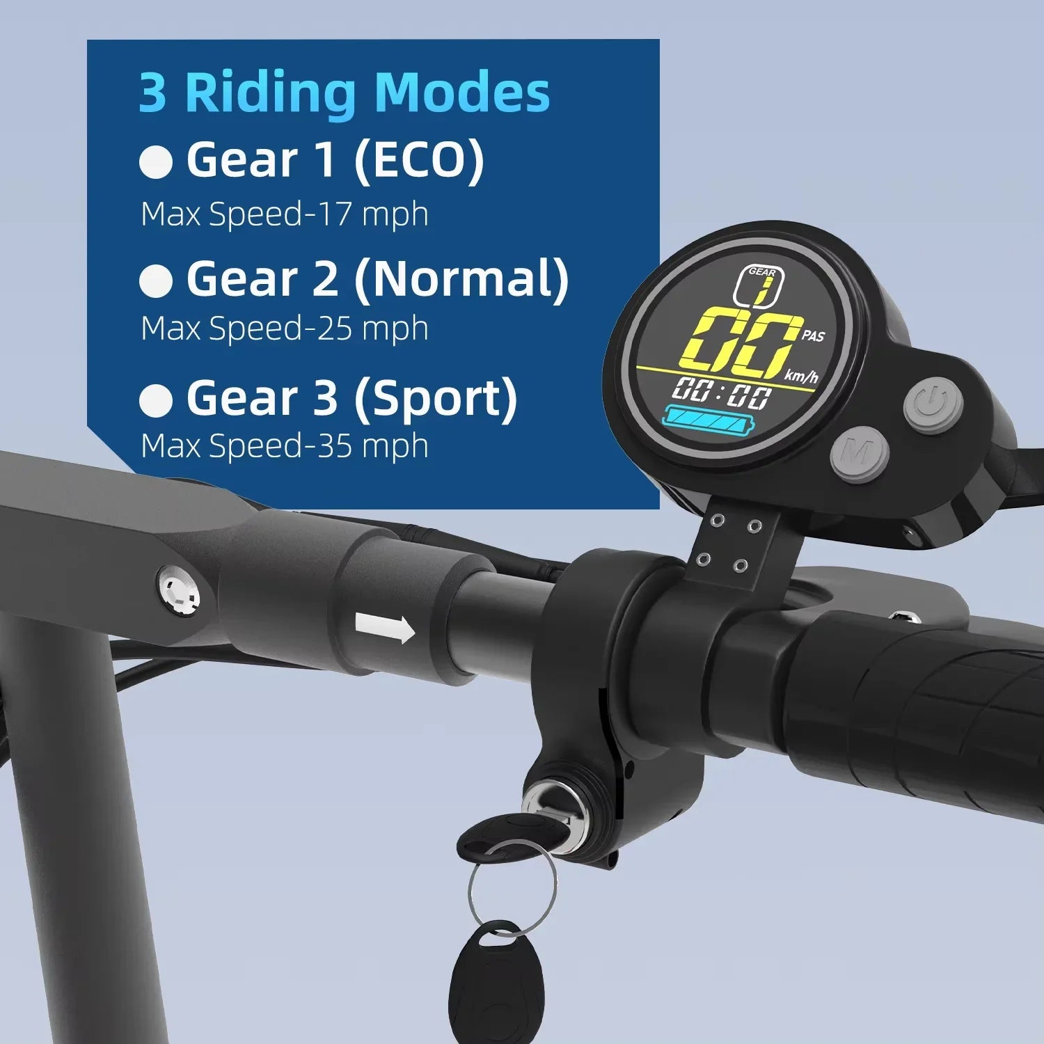 KTX-240403 Electric Scooter X750 for Adults - 80KM Range, 65KM/H Speed, 1600W Motor, Foldable Design