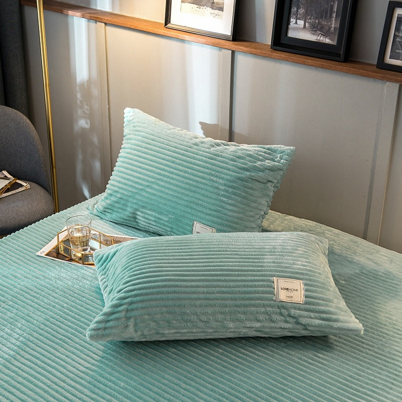 KTX-243987 Magic Velvet Pillowcase - Soft Polyester Fiber, 48cm x 74cm