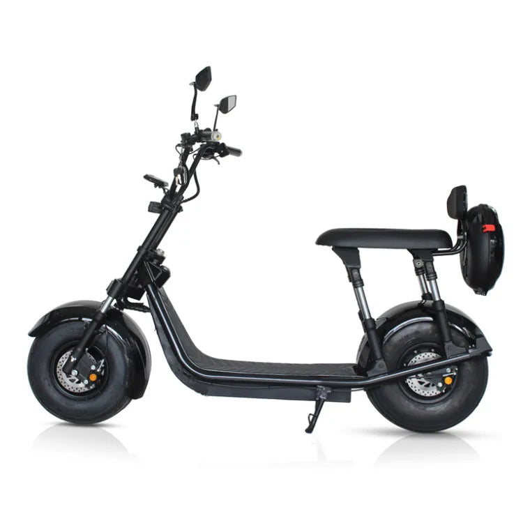 KTX-244179 Powerful 2000W Fat Tire Electric Scooter with 60V Battery, 60-80km Range and Max Speed of 65km/h