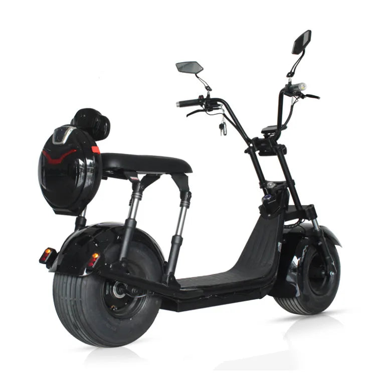 KTX-244179 Powerful 2000W Fat Tire Electric Scooter with 60V Battery, 60-80km Range and Max Speed of 65km/h