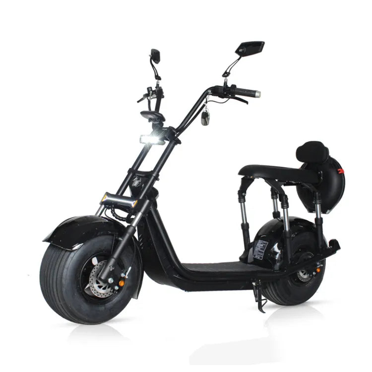 KTX-244179 Powerful 2000W Fat Tire Electric Scooter with 60V Battery, 60-80km Range and Max Speed of 65km/h