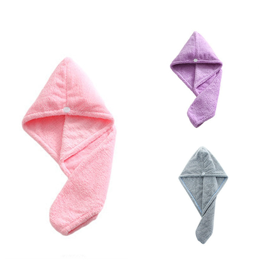 KTX-244563 Children's Microfiber Hair Drying Towel, Soft and Absorbent, 25x65cm