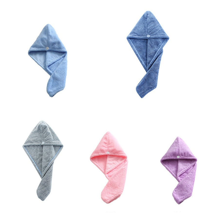 KTX-244563 Children's Microfiber Hair Drying Towel, Soft and Absorbent, 25x65cm