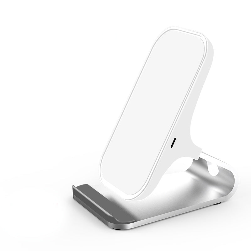 KTX-249491 Aluminum Alloy Wireless Charger with Desktop Stand - Fast Charge Support and Indicator Light