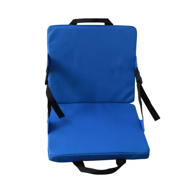 KTX-249939 Portable Foldable Stadium Chair with Cushion for Outdoor Use and Beach Settings