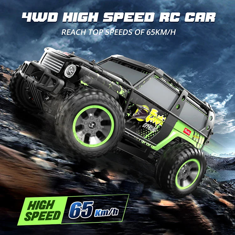 KTX-250259 All-Terrain 4x4 Off-Road RC Car 1:10 Scale, Waterproof, 60 km/h Speed, Brushless Motor, 80m Control Range