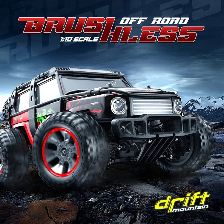 KTX-250259 All-Terrain 4x4 Off-Road RC Car 1:10 Scale, Waterproof, 60 km/h Speed, Brushless Motor, 80m Control Range