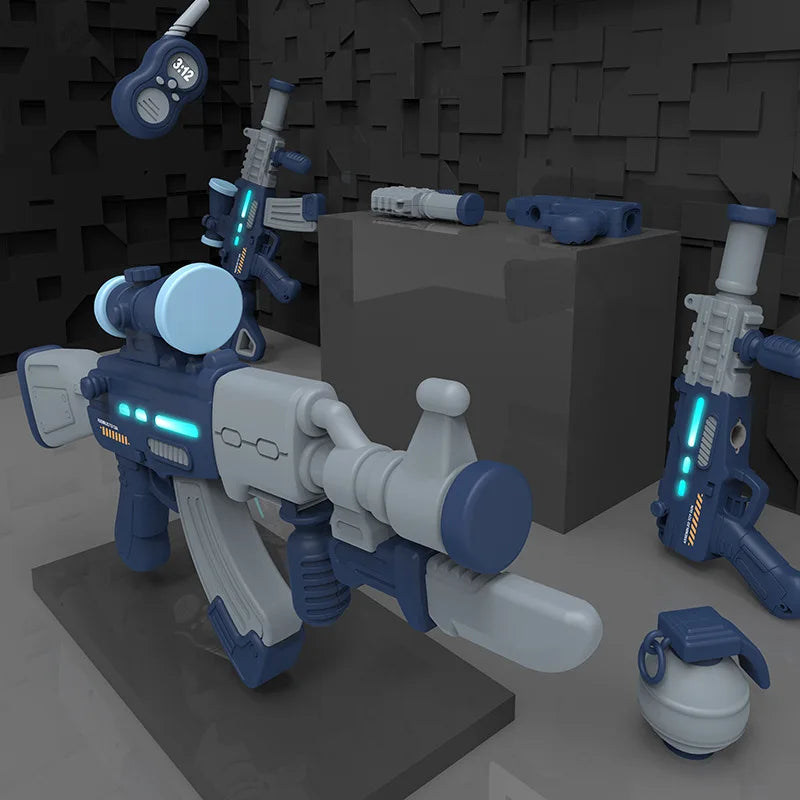 KTX-251987 DIY Magnetic Building Toy Set for Kids - Electronic Assembly Toy with Light and Sound, Ages 2-4