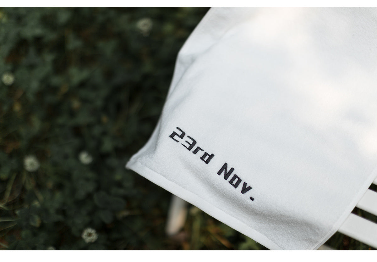 KTX-252307 Personalized Pure Cotton Birthday Towels with Embroidery - 74x34cm