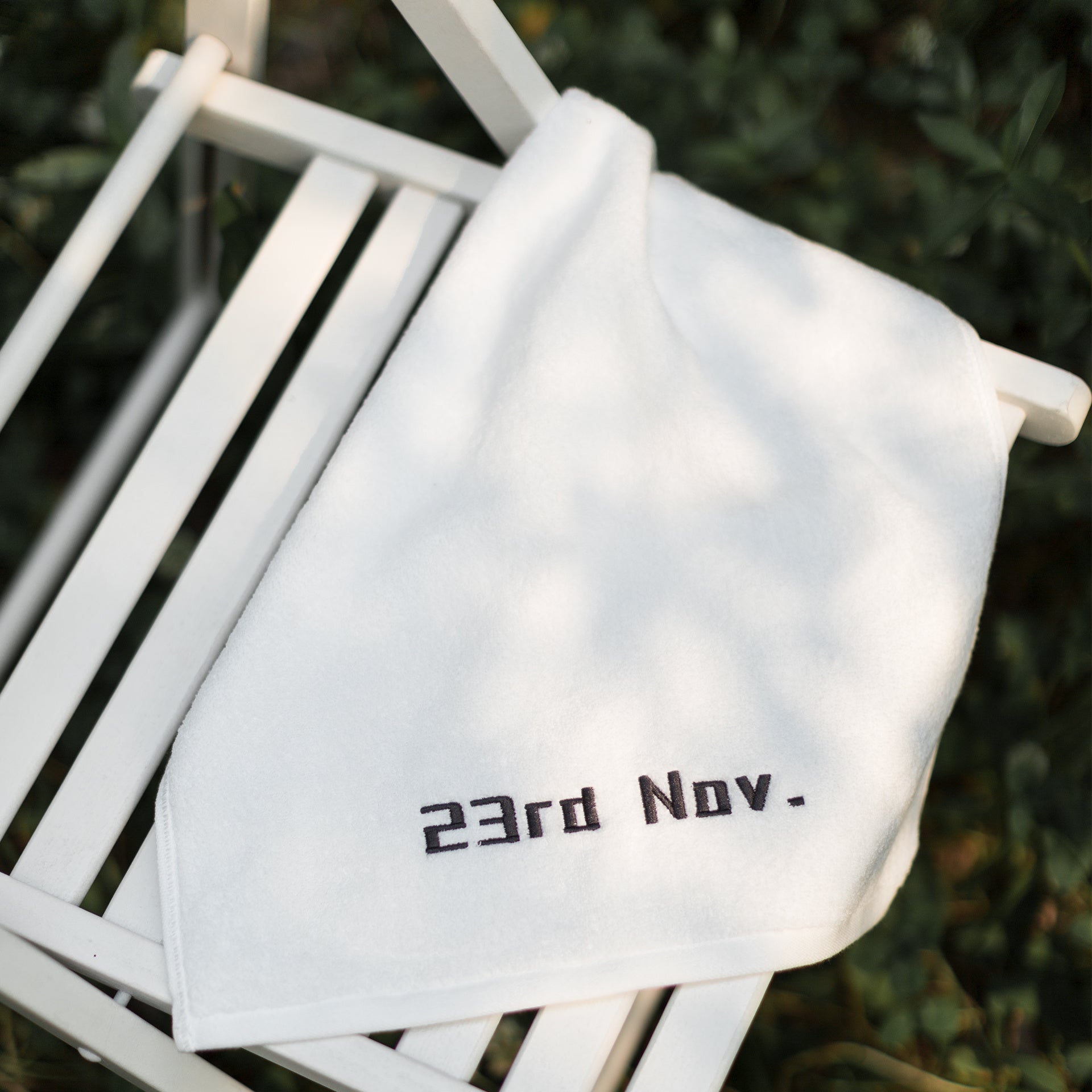 KTX-252307 Personalized Pure Cotton Birthday Towels with Embroidery - 74x34cm