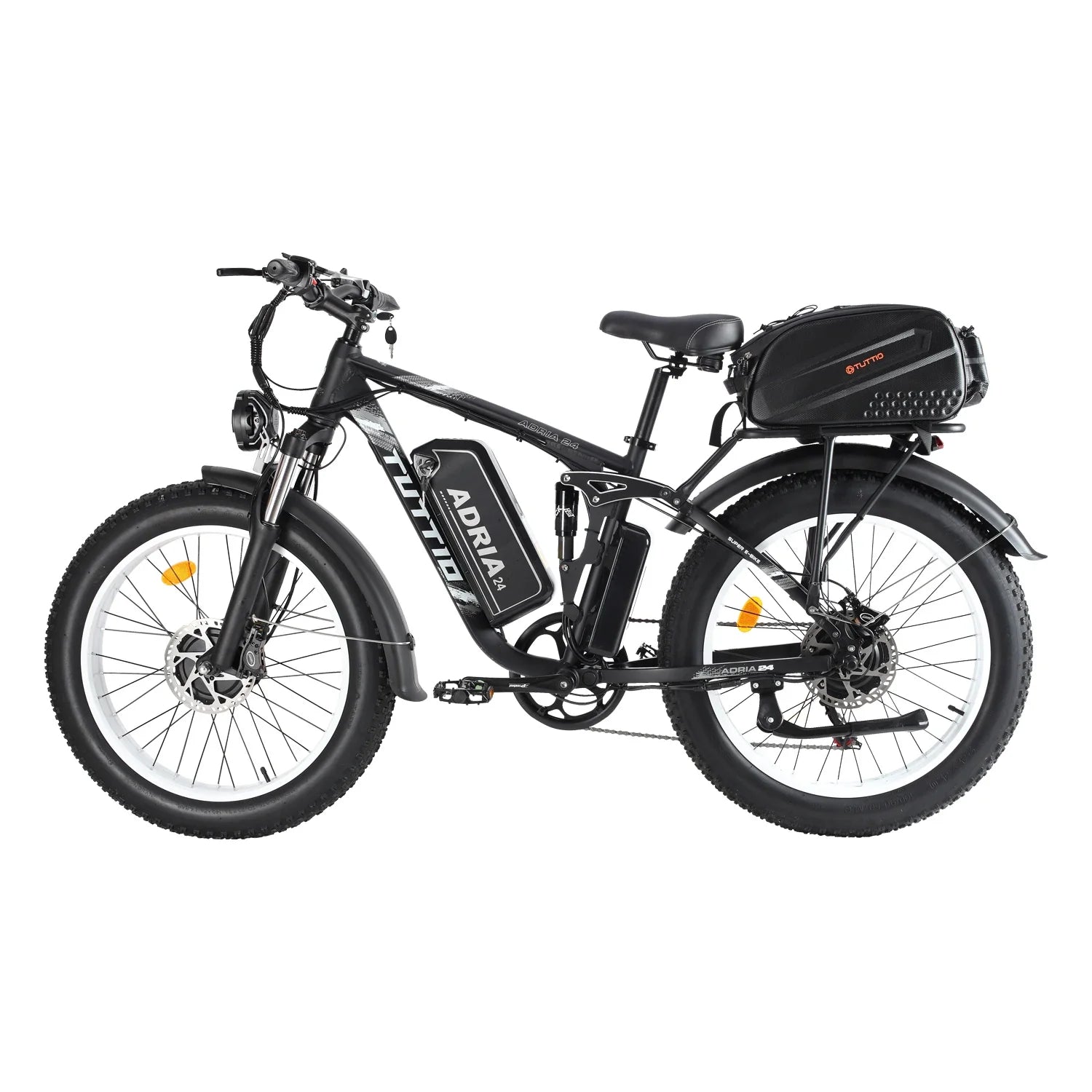 KTX-252435 4000W 52V 30AH Dual Motor Electric Mountain Bike with Fat Tires for Adults
