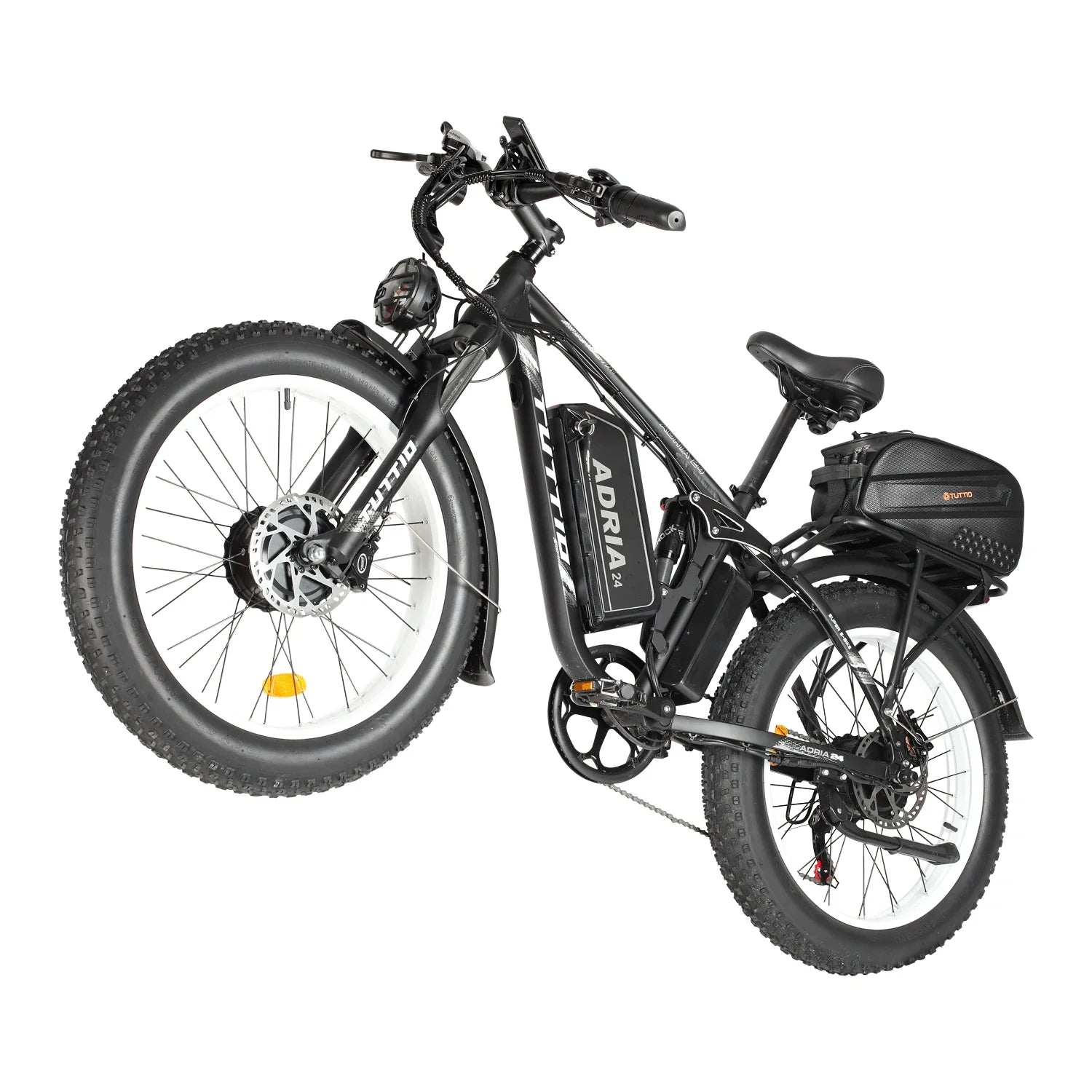 KTX-252435 4000W 52V 30AH Dual Motor Electric Mountain Bike with Fat Tires for Adults