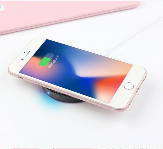 KTX-252947 5W Qi Wireless Charger Base for Mobile Phones, ABS Shell, Compact Design