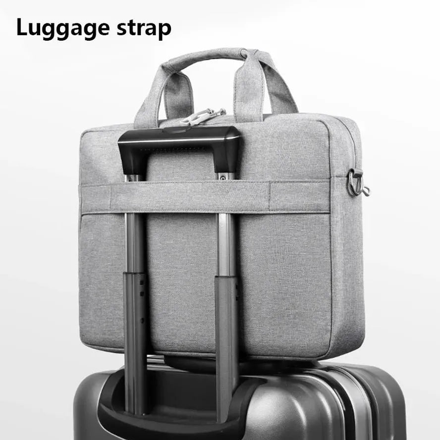 KTX-252947 Men's Unisex Polyester Shockproof Briefcase for Laptops and Computers