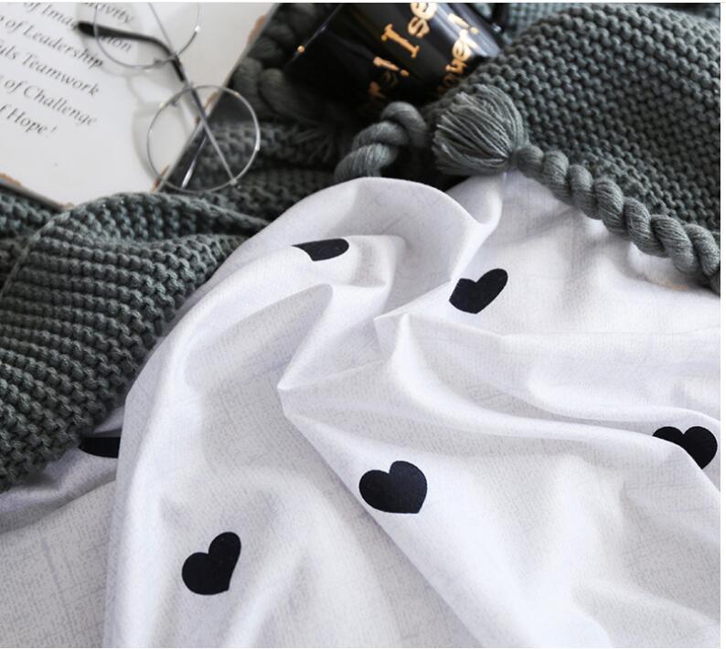 KTX-253203 Cotton Wash Three-Piece Bedding Set in Various Sizes