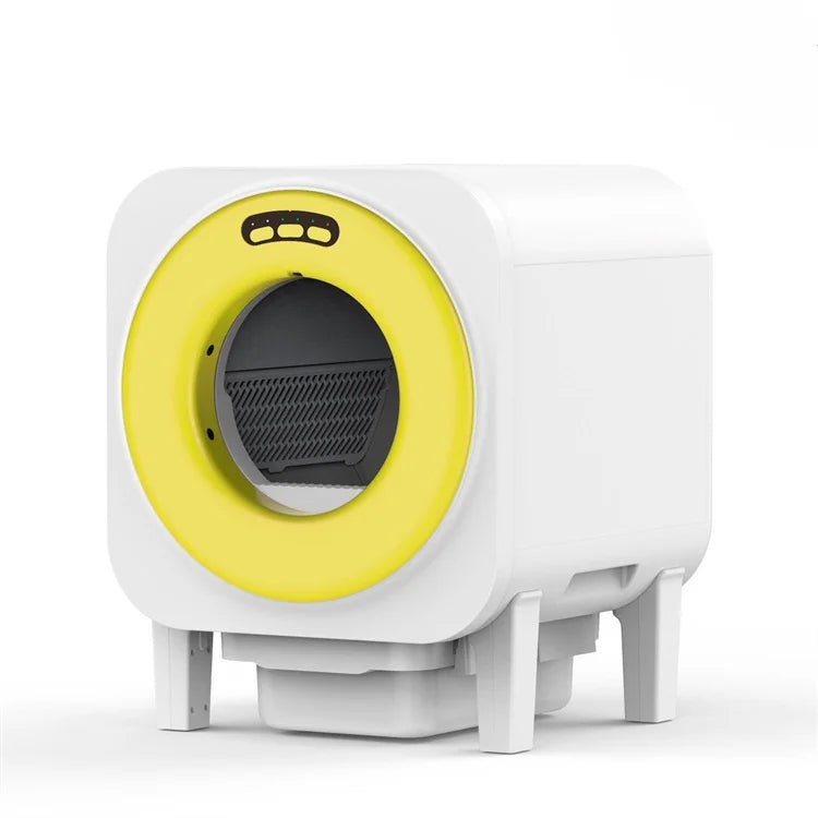KTX-253331 Smart Self-Cleaning Electric Cat Litter Box with Deodorization and 75L Capacity for Cats Up to 15KG