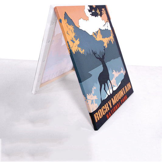 KTX-253715 Minimalist Canvas Poster for Godmother – Stylish Home Decor Print