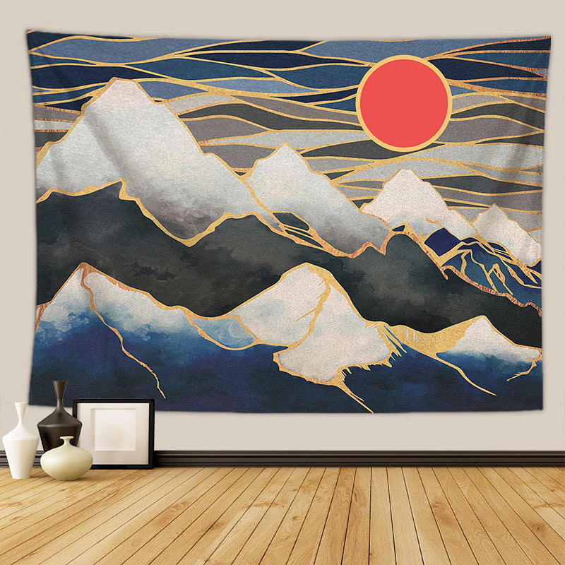 KTX-255507 Beach Tapestry in Various Sizes - Made from Durable Polyester Fiber