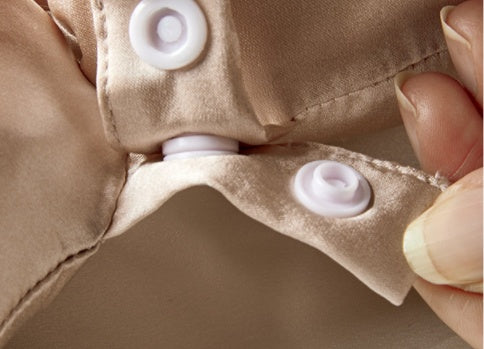 KTX-256147 Silkworm Silk U-shaped Pillow with Nano Foam Filling for Comfort