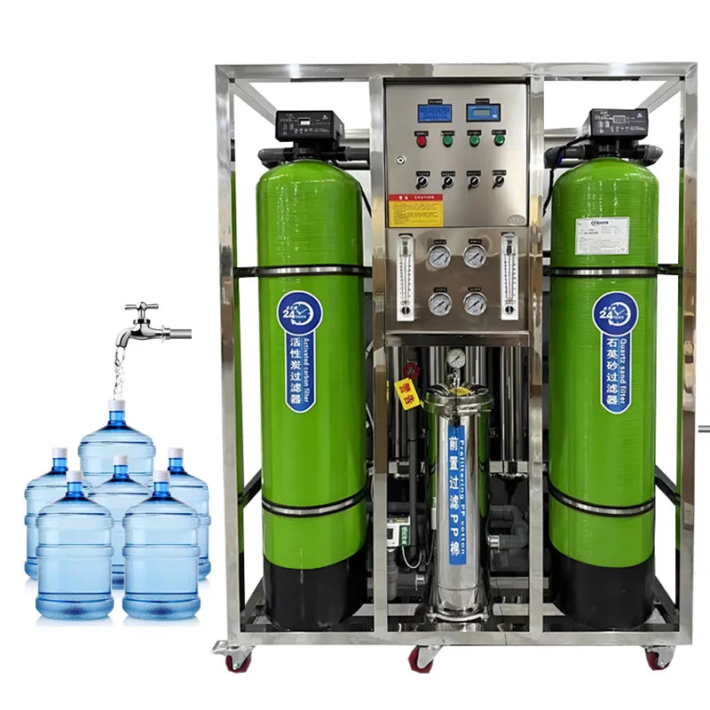 KTX-256531 2000 LPH Industrial Reverse Osmosis Water Purification System for Groundwater Filtration