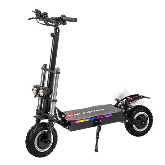 KTX-257363 6000W Dual Motor Off-Road Electric Scooter, 60V 38Ah, 90-100KM Range, Foldable, 200KG Load Capacity