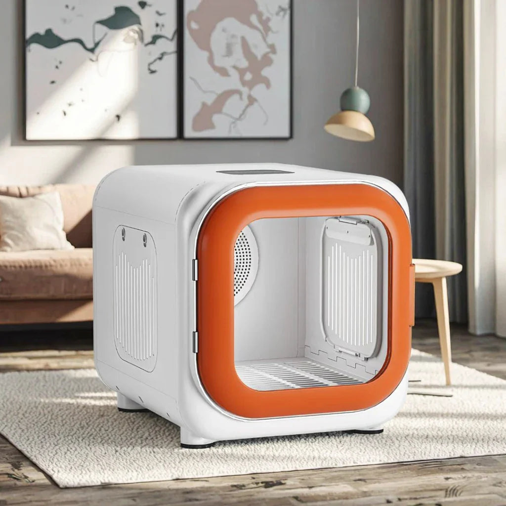 KTX-257747 Eco-Friendly High-Speed Pet Dryer for Small Dogs & Cats - 7kg Capacity, Electric Operation