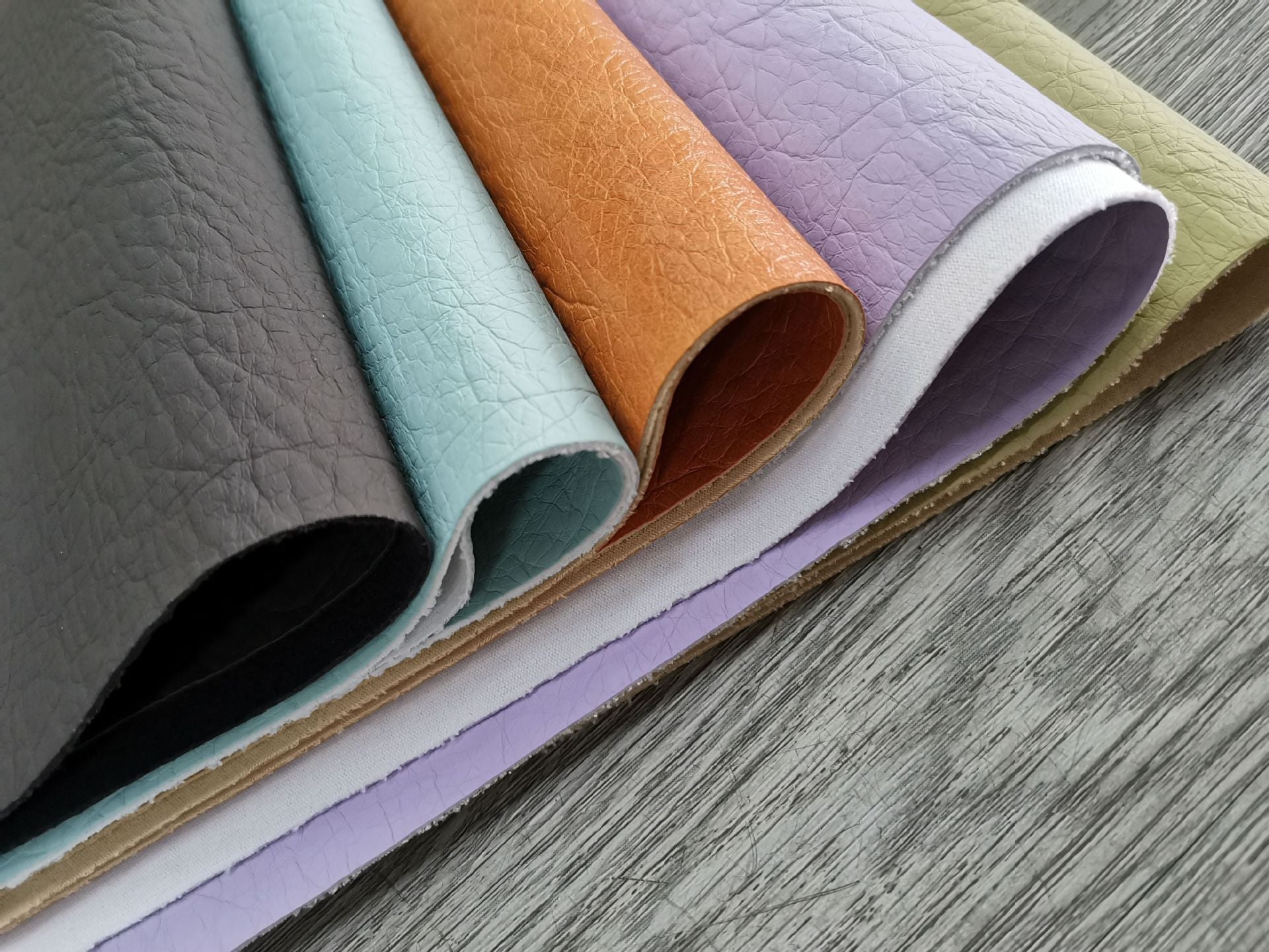 KTX-258323 Double-Color Elephant Pattern PU Leather Fabric - 1.0mm Thickness, 137cm Wide, Multiple Colors