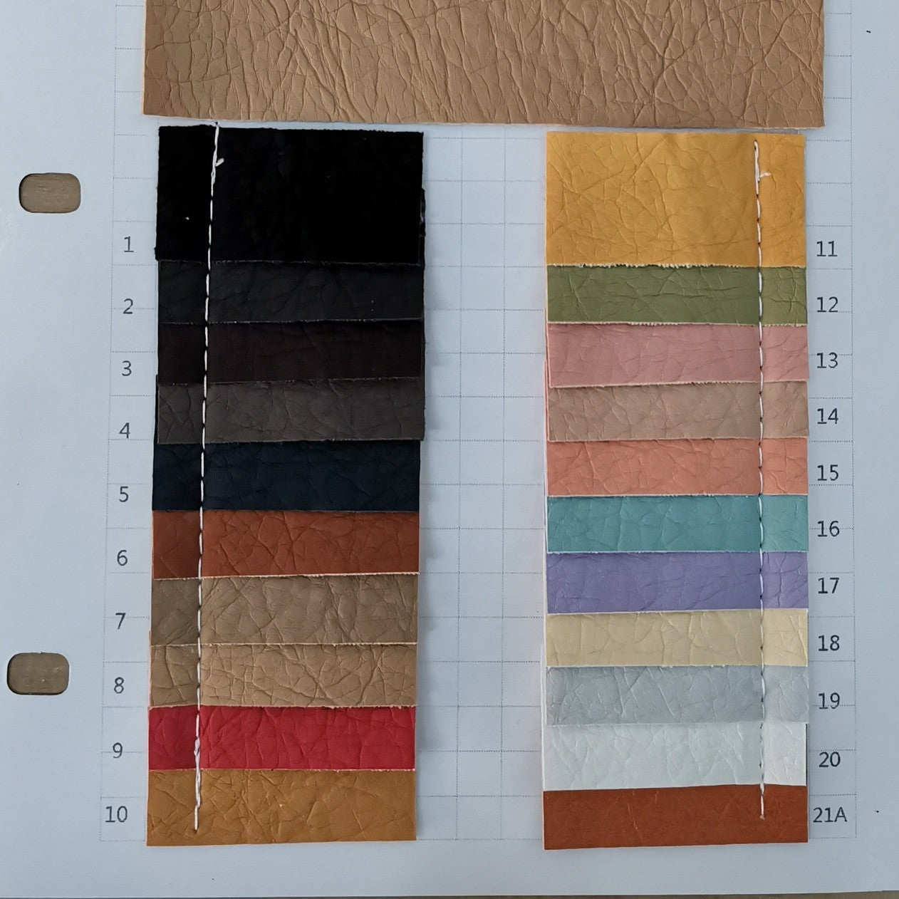 KTX-258323 Double-Color Elephant Pattern PU Leather Fabric - 1.0mm Thickness, 137cm Wide, Multiple Colors