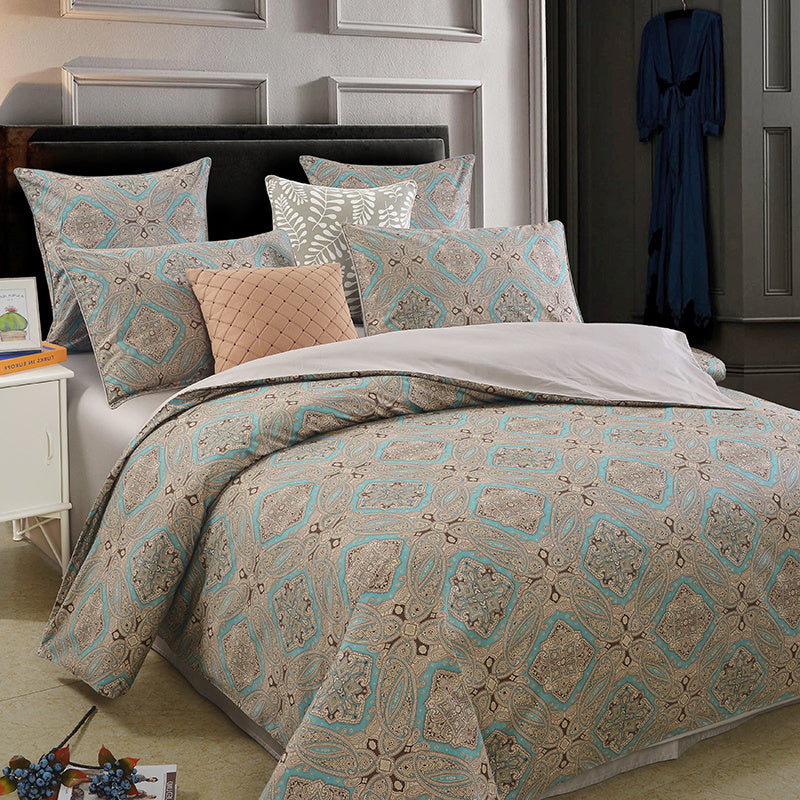 KTX-262419 Pure Cotton Printed Single Duvet Cover - Soft & Lightweight Bedding Essential