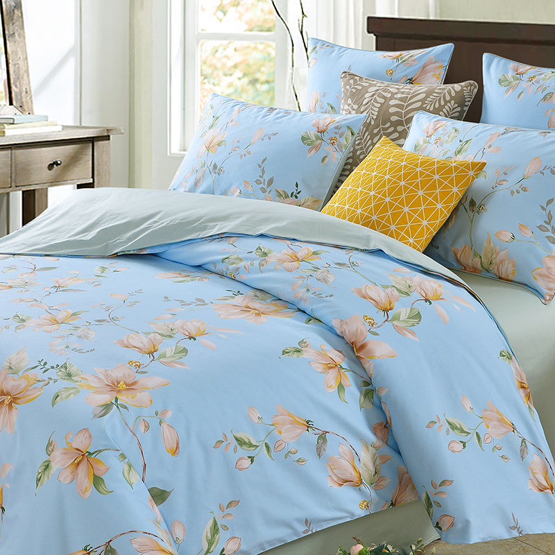 KTX-262419 Pure Cotton Printed Single Duvet Cover - Soft & Lightweight Bedding Essential