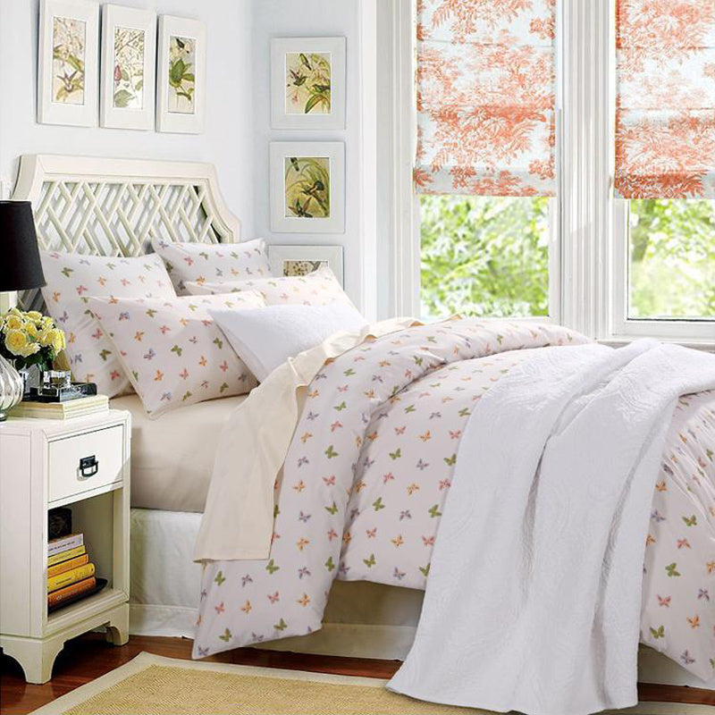 KTX-262419 Pure Cotton Printed Single Duvet Cover - Soft & Lightweight Bedding Essential