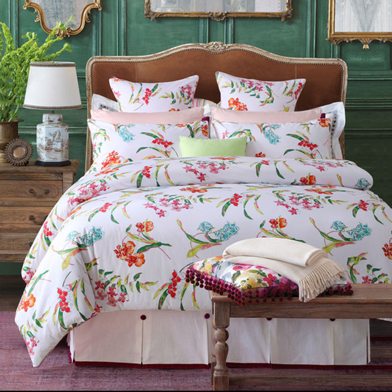 KTX-262419 Pure Cotton Printed Single Duvet Cover - Soft & Lightweight Bedding Essential
