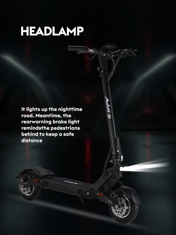 KTX-263443 Powerful 2000W Adult E-Scooter, Foldable, 52V 18.2Ah, Waterproof, Full Suspension, 60-80km Range