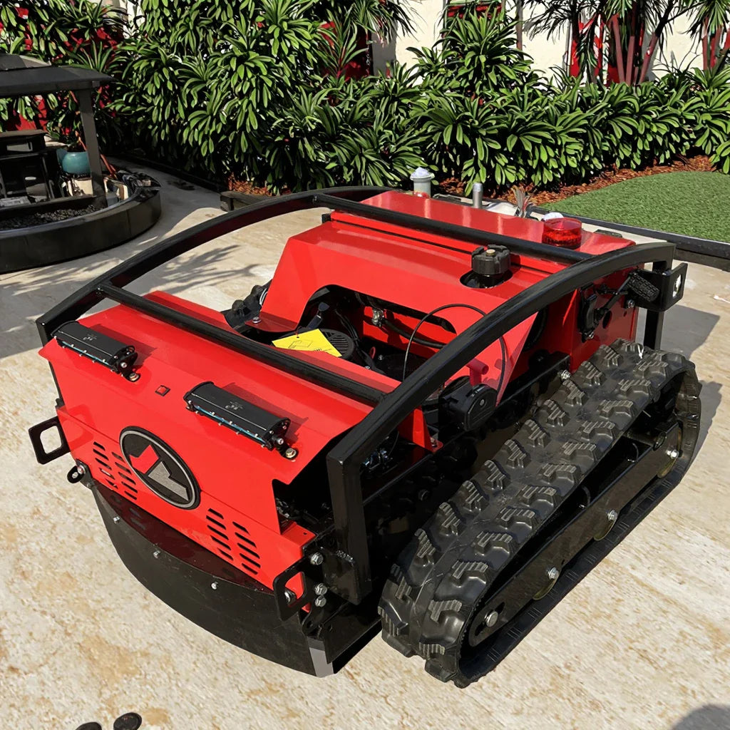 KTX-263443 Remote Control All-Terrain Lawn Mower with 360° Rotation for Garden Maintenance