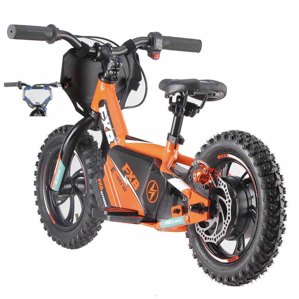 KTX-263507 12 Inch Children’s Balance Bike with Brushless Motor and Disc Brake - Suitable for Ages 3-6 Years
