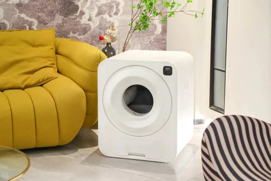 KTX-266003 Intelligent Fully Enclosed Automatic Cat Litter Box with Smart Features