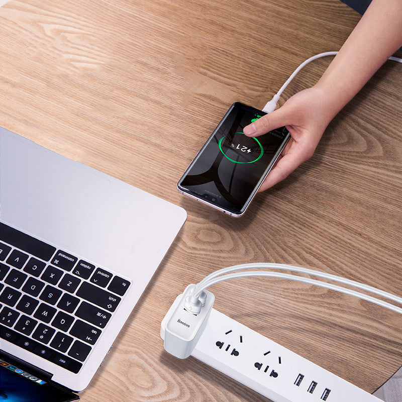 KTX-266451 USB Power Adapter with PD Fast Charging for Mobile Phones and Tablets - 30W Output